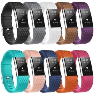 Set of 10 Wristbands for 4 Charge 2 Smart Watch